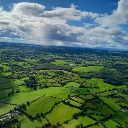 The green fields and townlands of County Cavan