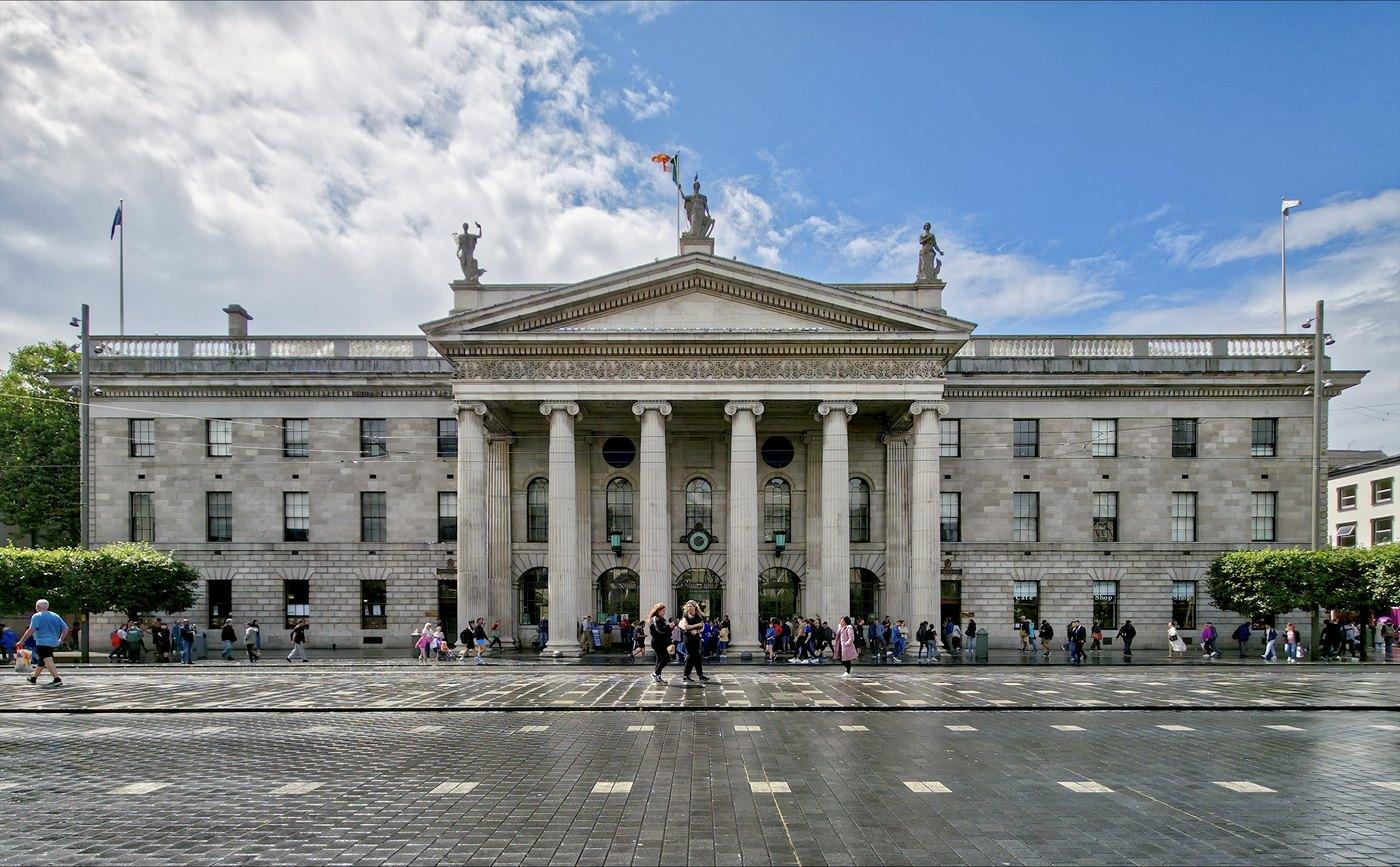 The General Post Office on O’Connell Street, Dublin